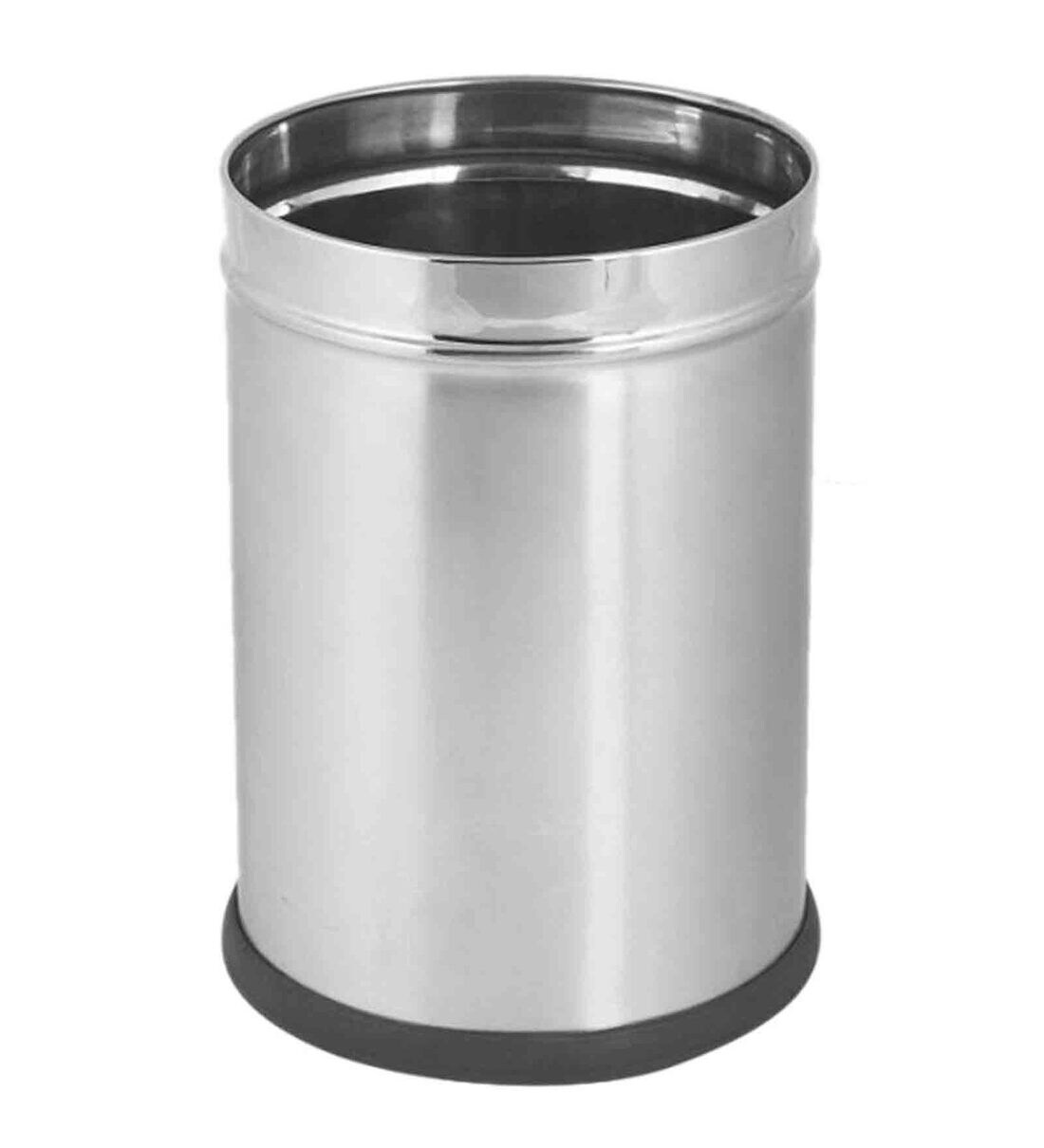 Buy Ltr Silver Stainless Steel Open Top Dustbin At Off By Mofna