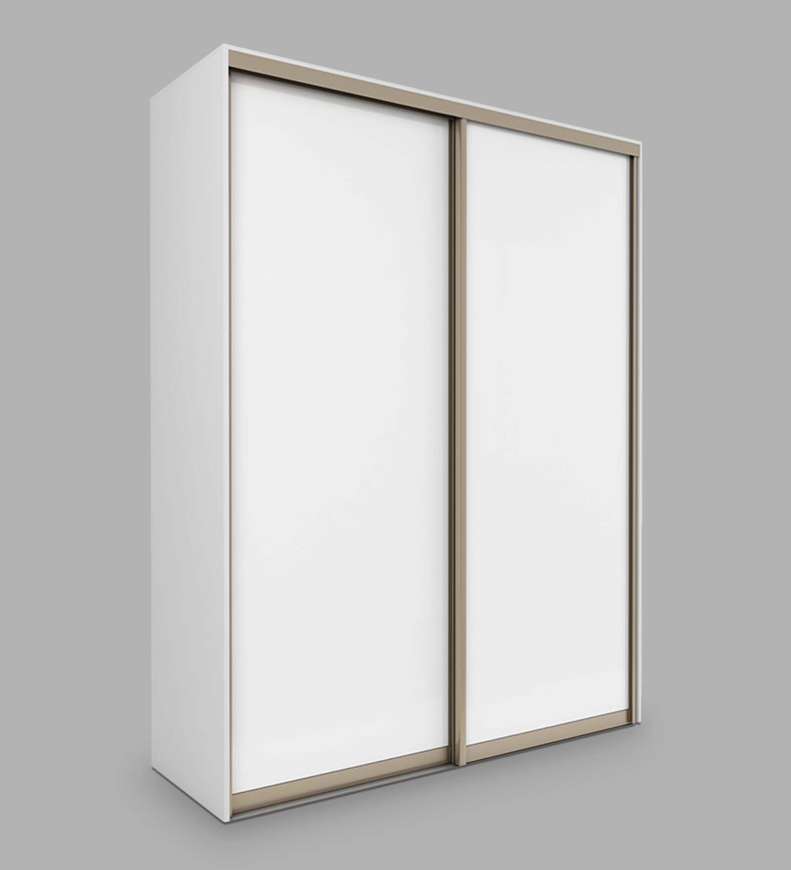 Buy Mark 2 Door Sliding Wardrobe In Pure White Colour At 40 OFF By