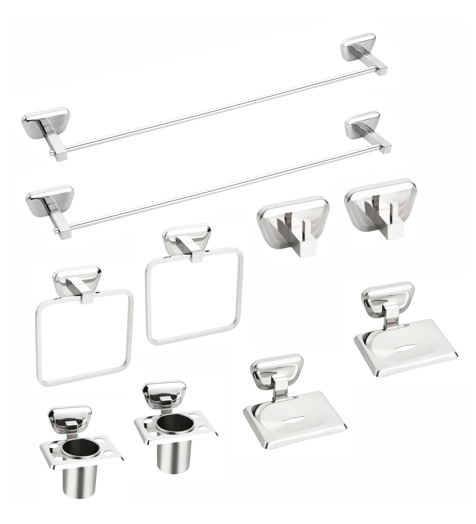 Buy Easyhome Furnish Stainless Steel Bathroom Accessories set in Briza