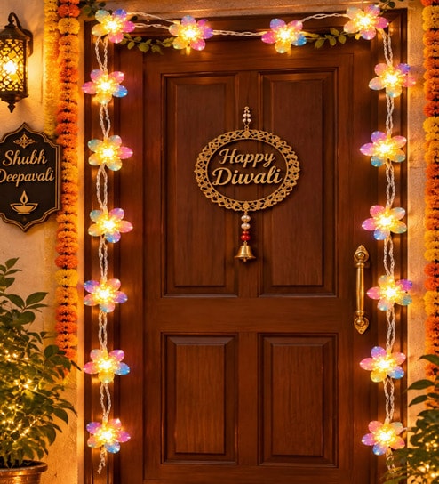 Warm LED 3.5 Meter Flower String Lights