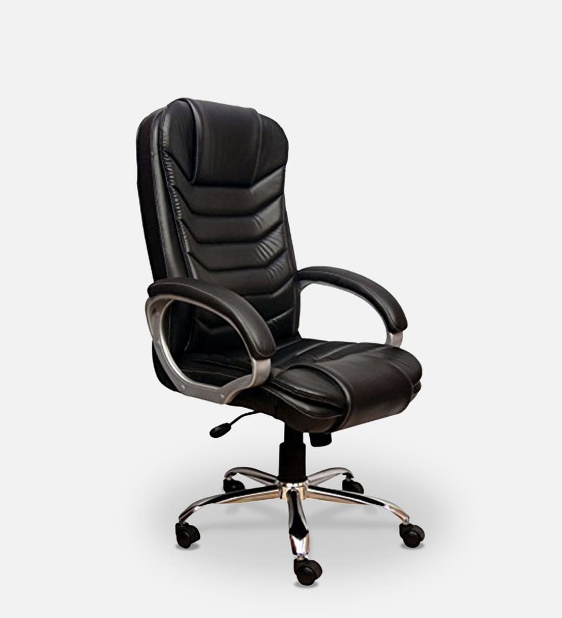 Buy Abe High Back Executive Chair in Black Colour Online - Executive Chairs  - Executive Chairs - Furniture - Pepperfry Product