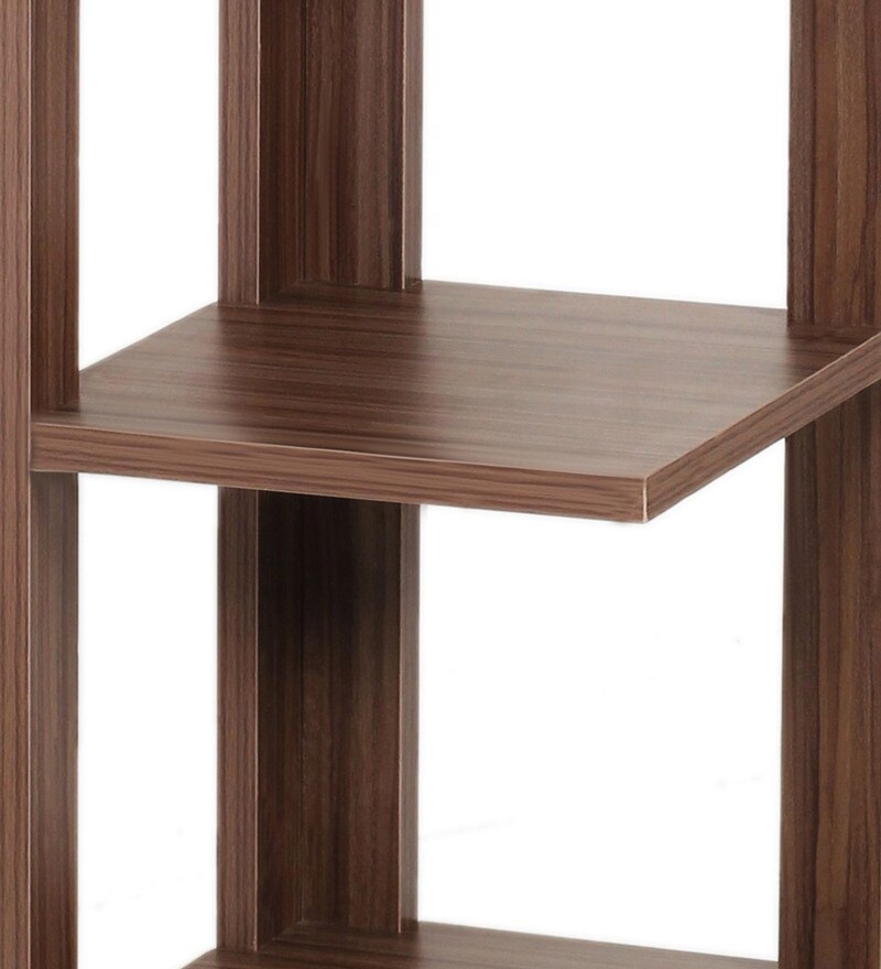 Buy Albert Floor Standing Corner Display Shelf (6 Shelves) in Walnut
