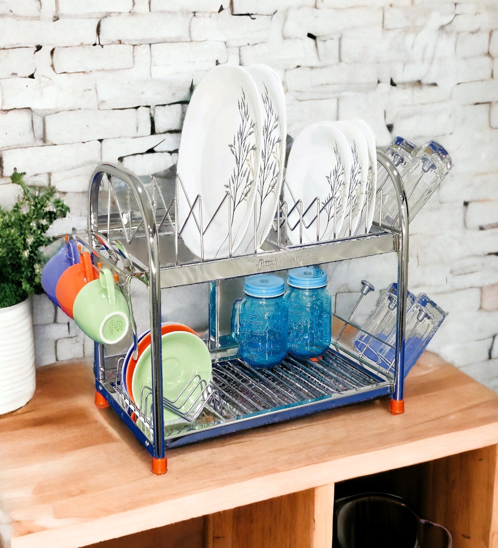 Buy Amol Stainless Steel Kitchen Rack at 54 OFF by Amol Pepperfry
