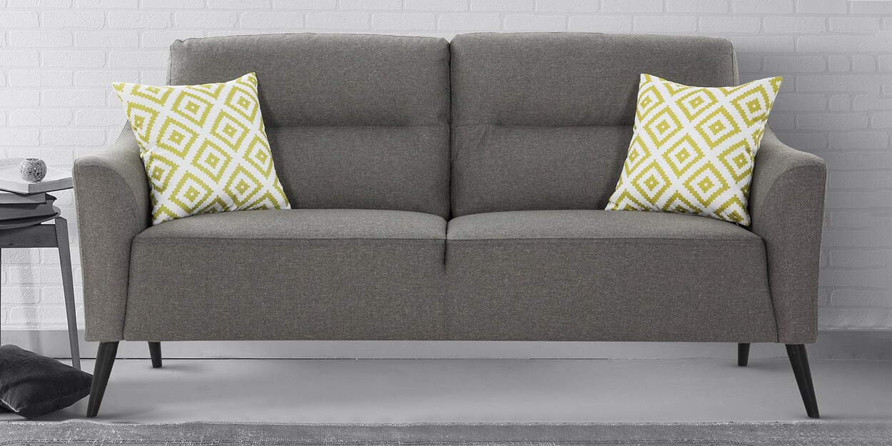 Buy Anchorage 3 Seater Sofa in Grey Colour at 32 OFF by Urban Living