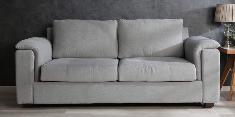 Buy Montreal Three Seater Sectional Sofa In Blue Colour By Forzza