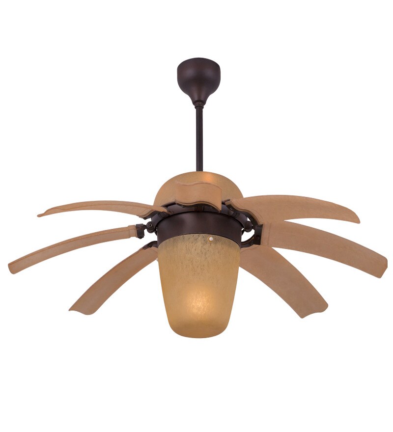 Buy Stella 1350 Mm Brown Designer Fan By Anemos Online Designer