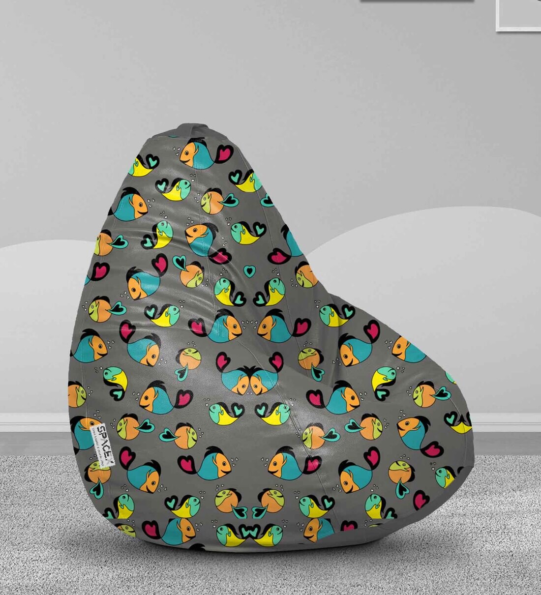 Buy Artsy XXL Digital Printed Bean Bag in Multi Colour at 46% OFF by ...