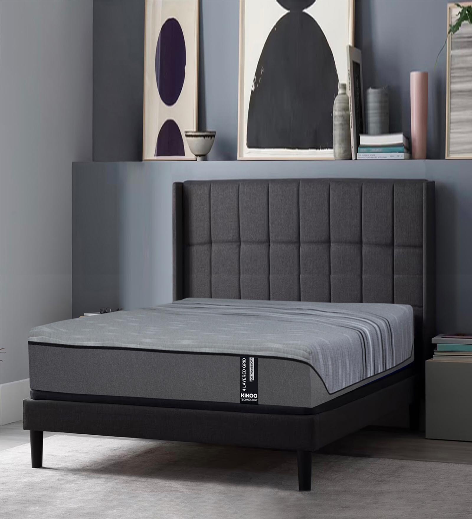 Buy Aspire 8 inch HR Foam King Size Mattress Online King Size Foam