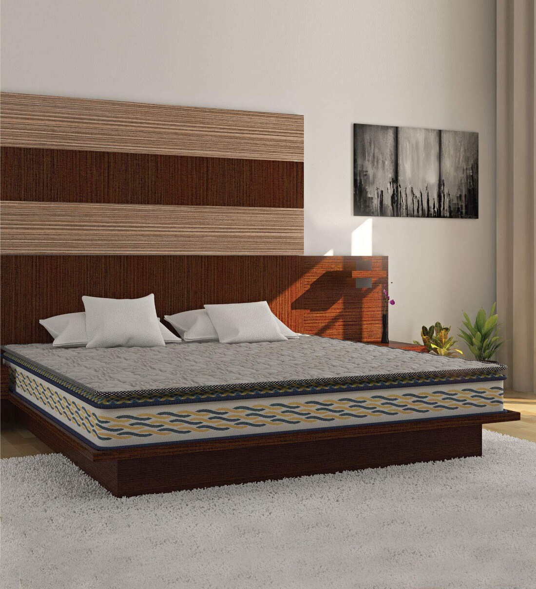 Buy Back Support 6 inch Coir King Size Mattress Online King Size Coir