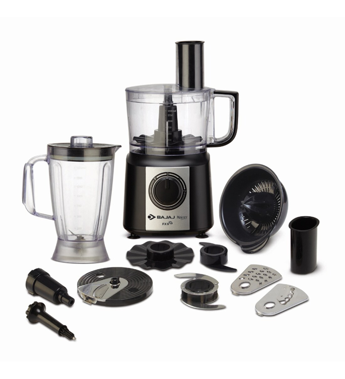 Buy Bajaj 2 Jars 700W Black Food Processor (Model NoFX9 700Watt