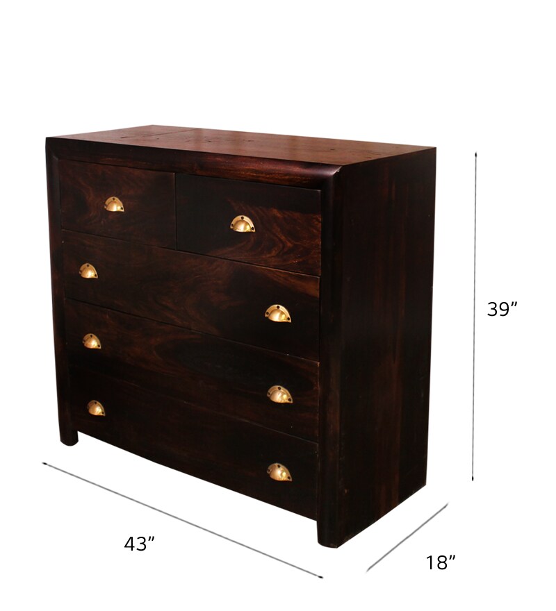 Basil Compact Chest of Drawers by Mudramark Online Contemporary