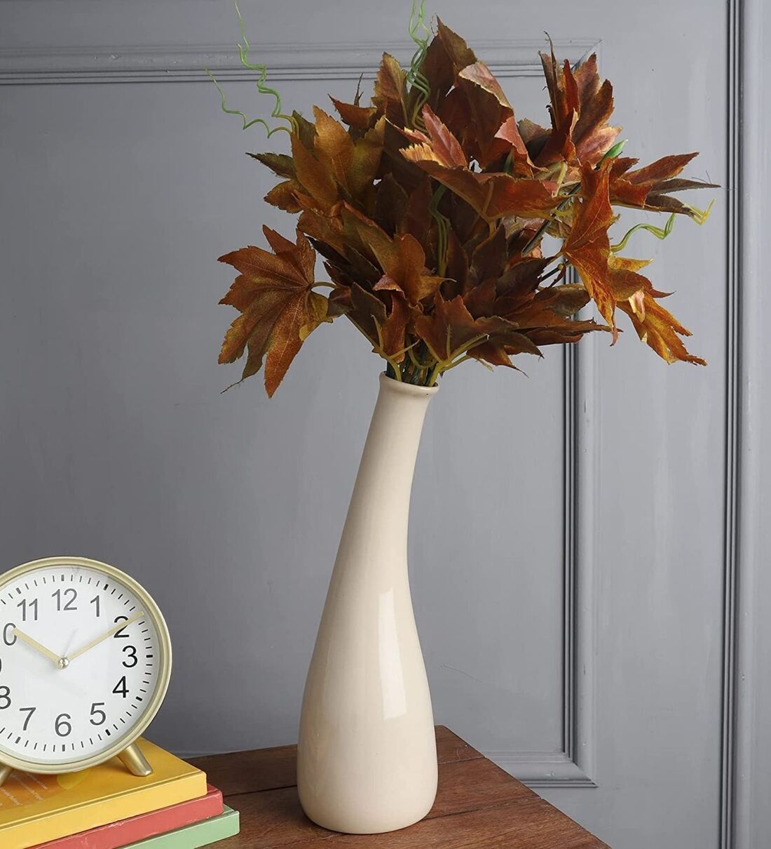 Buy Beige Ceramic Modern Table Vases By La Dimora Selections at 62 OFF