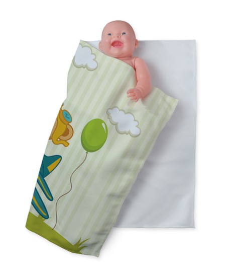 airplane swaddle