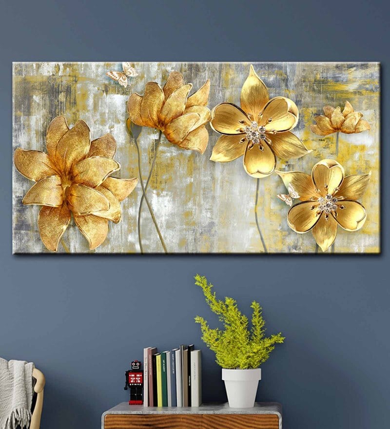 flower painting frame