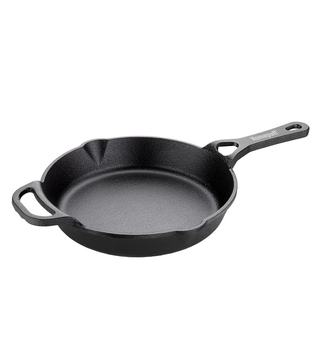 Buy Black Cast Iron NonStick Skillet Pan by Homepuff Online Tawas