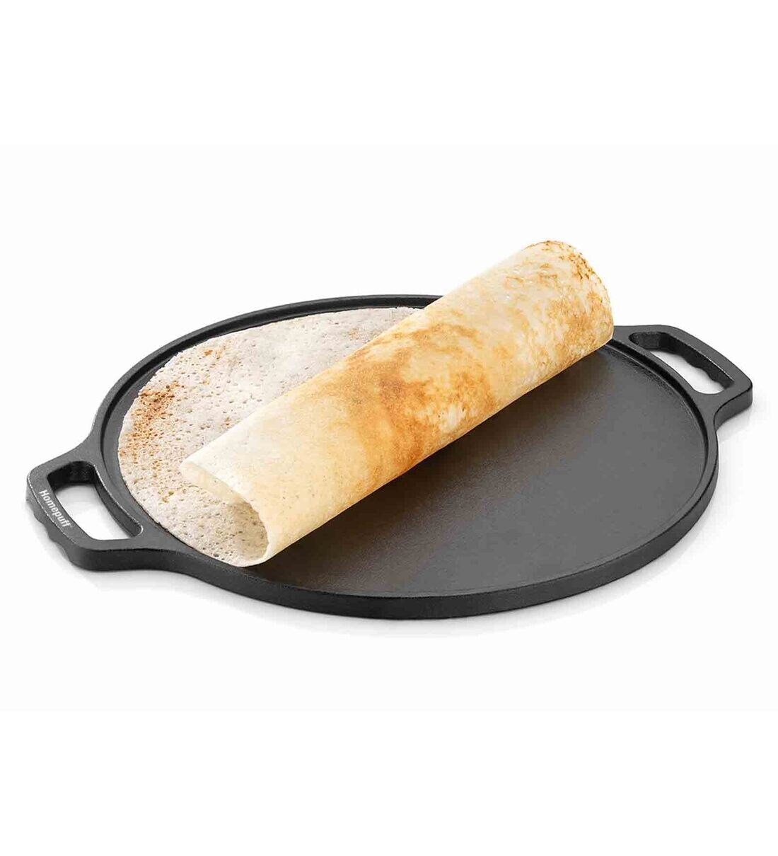 Buy Black Cast Iron Nonstick Tawa by Homepuff at 62 OFF by Homepuff Pepperfry