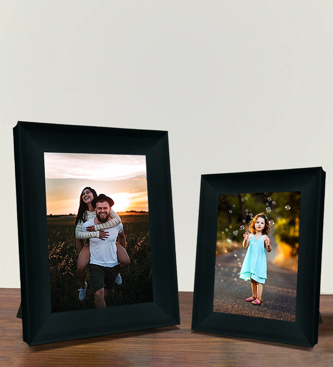 Buy Black Metal Wall Hanging/Table Top , Set Of 2 Photo Frame at 23 OFF by Elegant Arts and