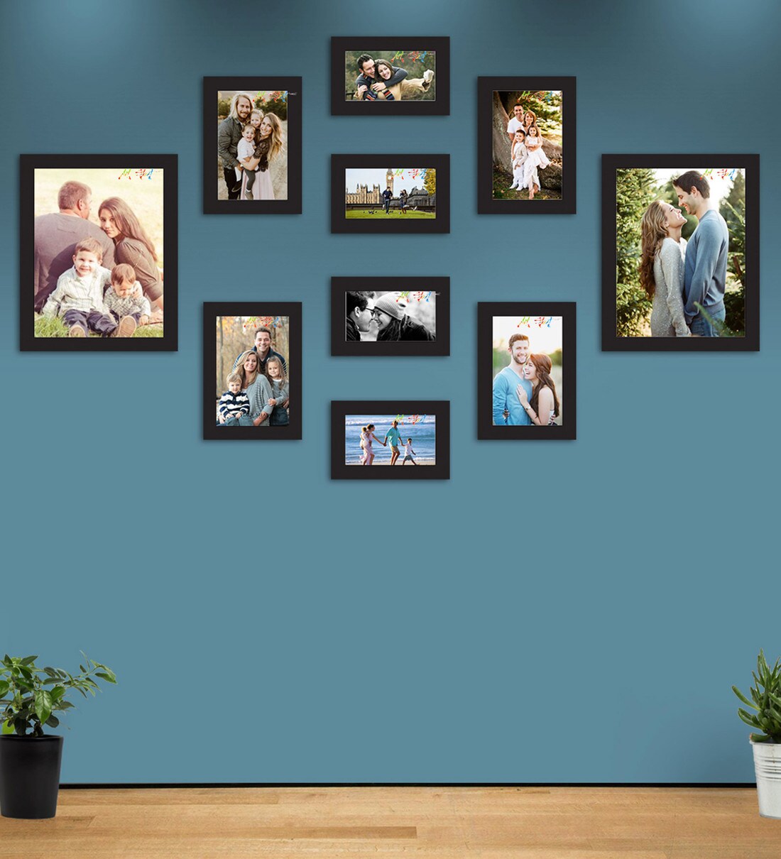 Buy Black Wood Mila 8X10 Inches Collage Photo Frames at 29% OFF by Art ...