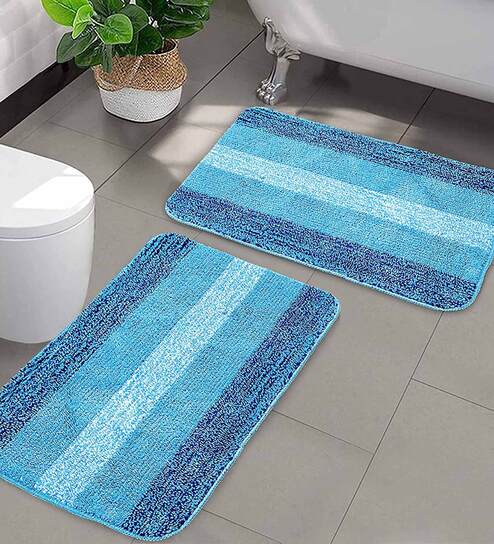 Geometric Bath Mat: Buy Geometric Bath Mats Online in India @Best Prices - Pepperfry
