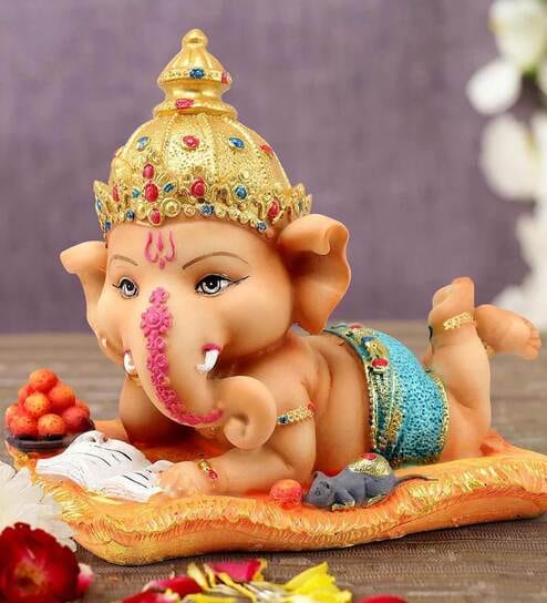 Ganpati Murti: Buy Ganesh Idol Online @Upto 70% OFF in India - Pepperfry