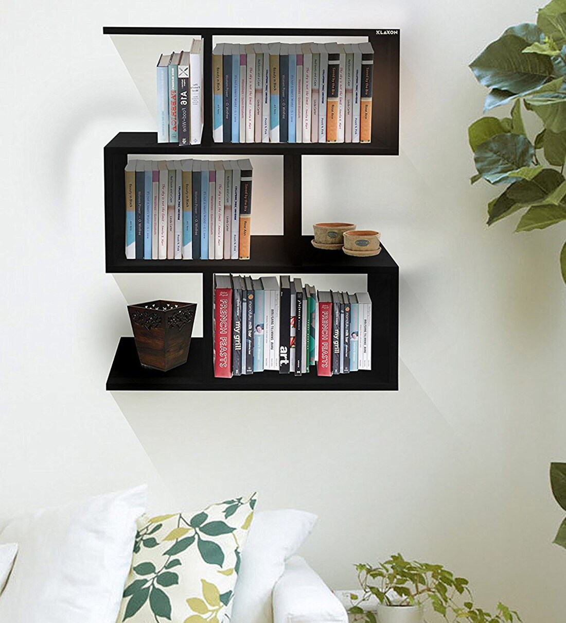 pepperfry wall shelves