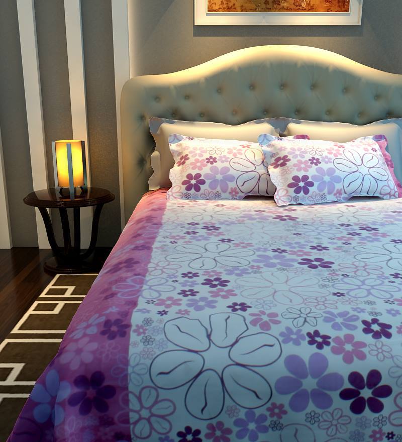 Bombay Dyeing Gloria Double Bed Sheet by Bombay Dyeing Online Bed