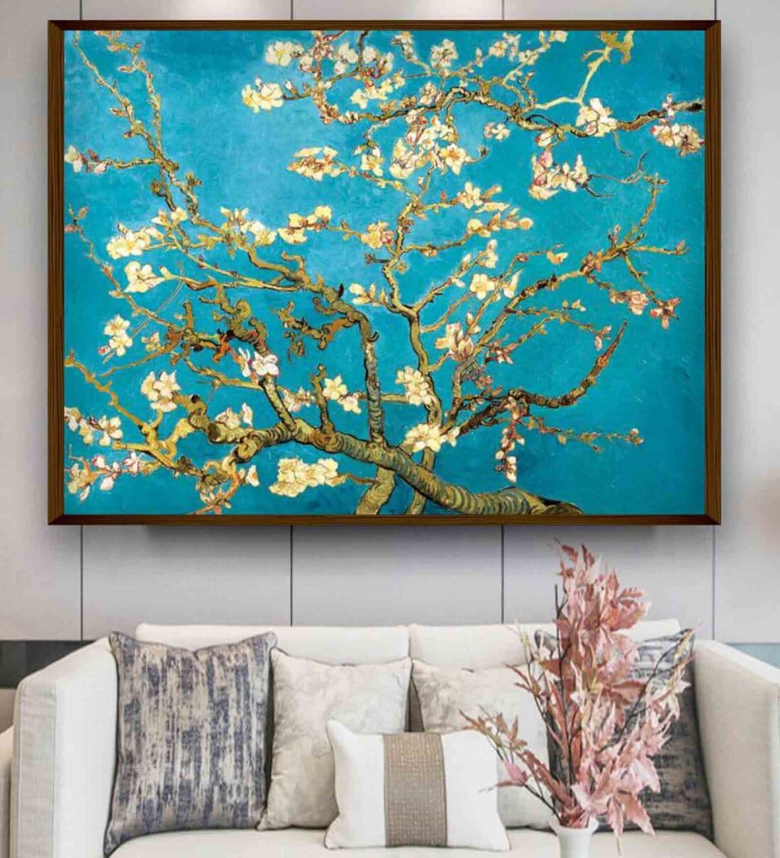 Buy Canvas Framed Stretched UV Digital Art Print By The House Art