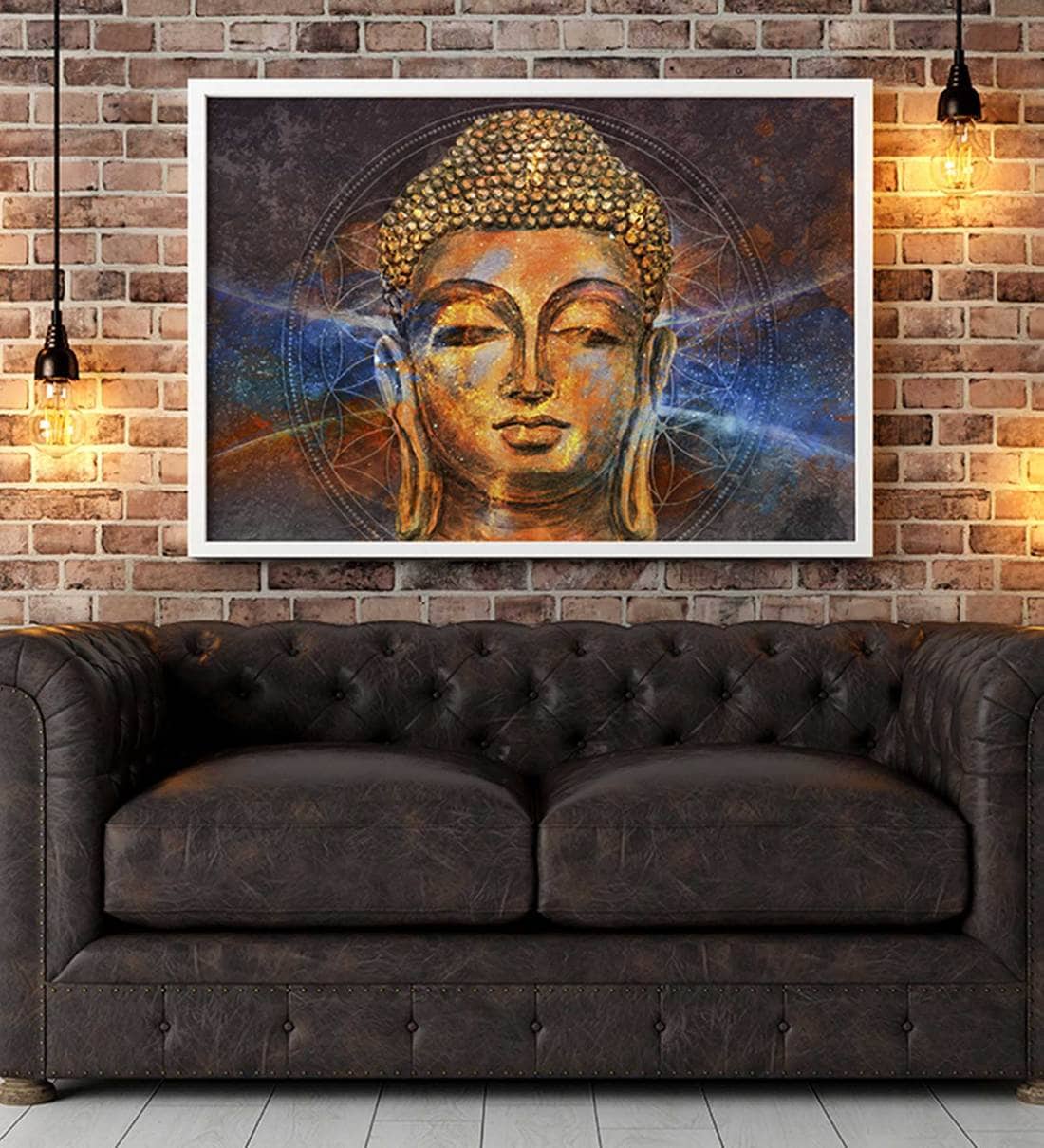 Buy Canvas Without Frame Art Prints In Brown By Mera Wala Print Online Abstract Art Prints