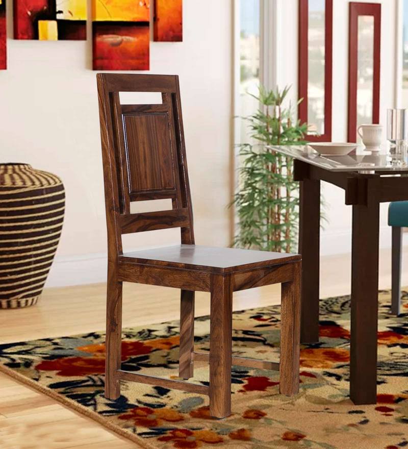 Buy Woodway Solid Wood Dining Chair In Provincial Teak