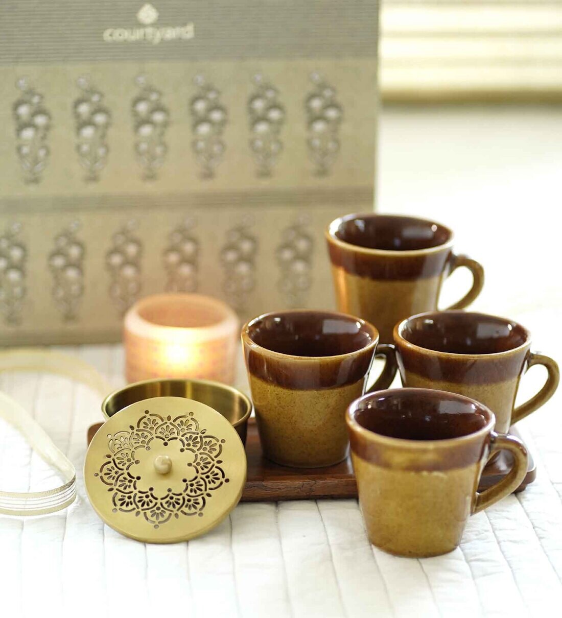 Buy Celebration Hamper Decor Gift (Set Of 7) Online Decor Gift Sets