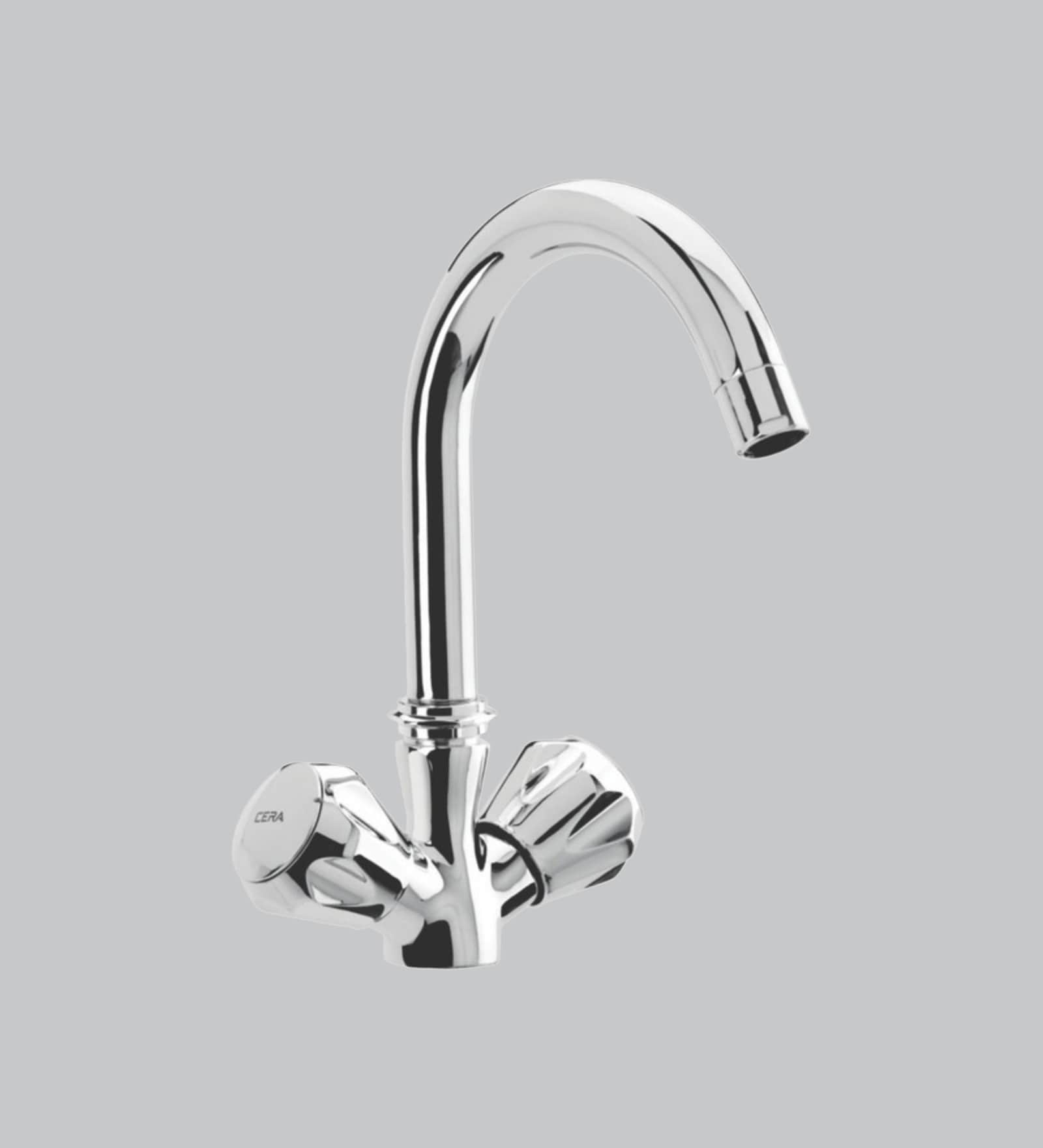 Buy Brass Sink Mixer Basin Tap In Chrome Finish (Model No F3001581) By
