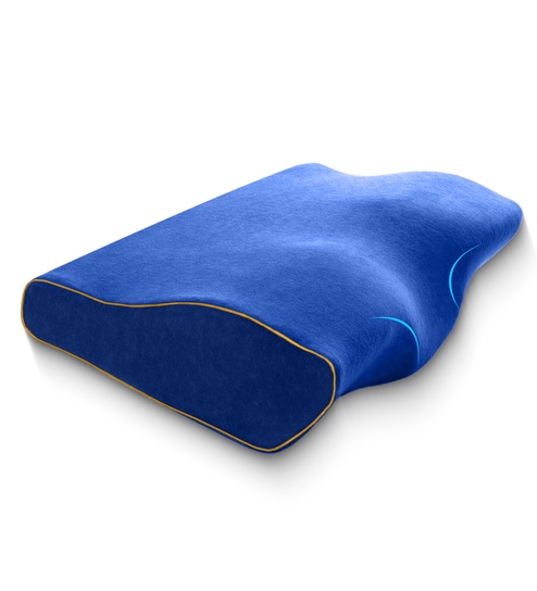 Cervcial Gel Infused Pillow (20x13) With Velvet cover