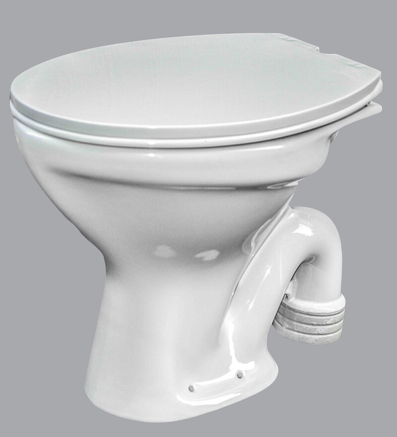 Buy Ceramic White Floor Mounting Water Closet Length 15 Width