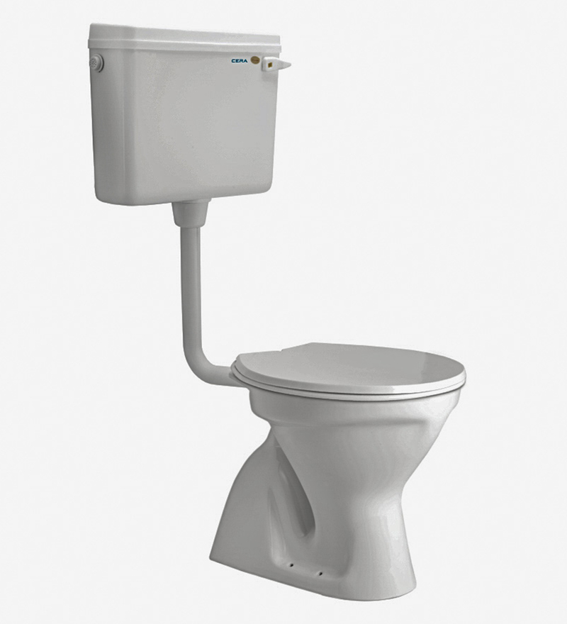 Buy Ceramic White Floor Mounting Water Closet Length 15 Width