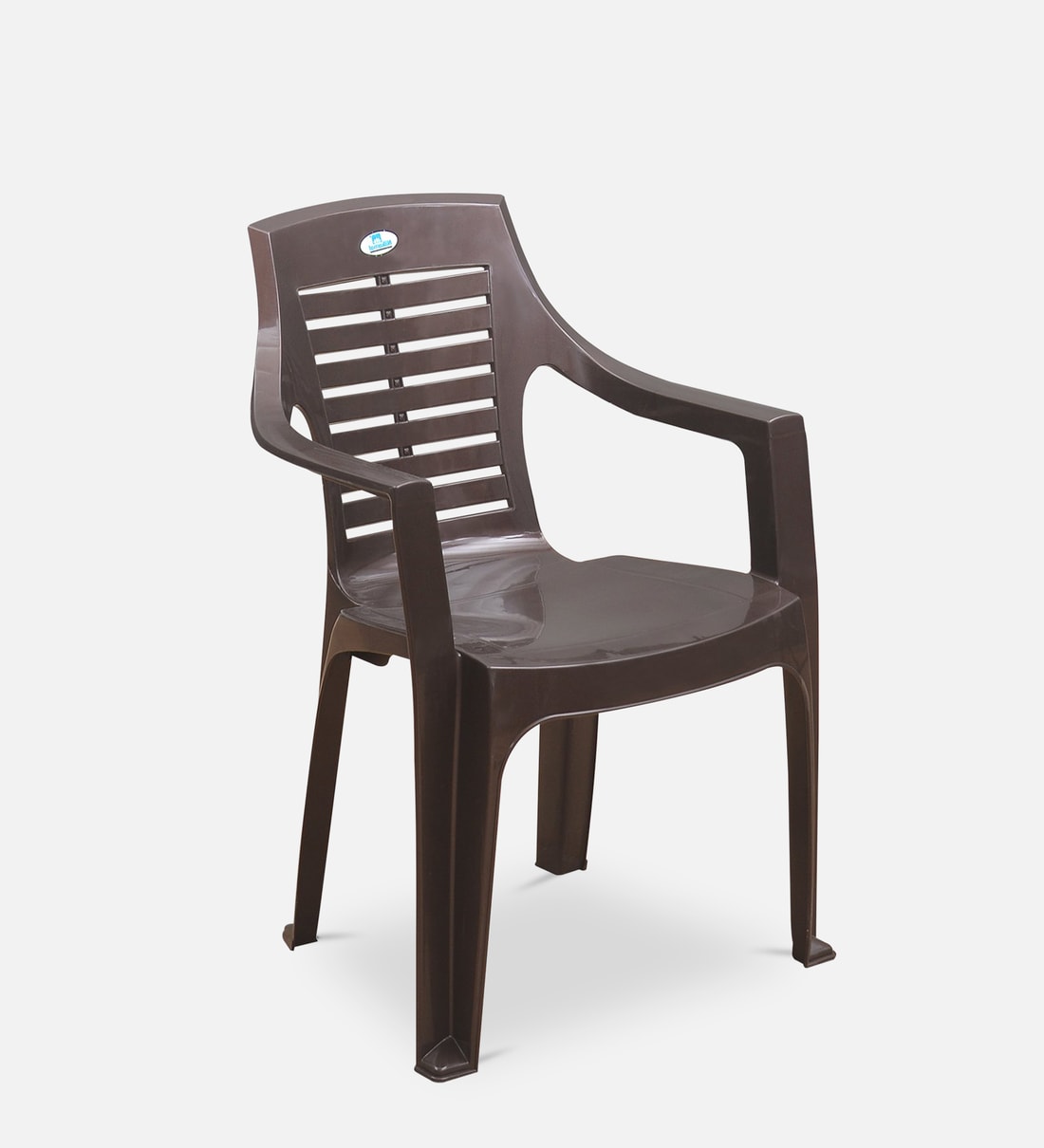 Buy CHR6020 Plastic Chairs in Weather Brown Finish (Set Of 4) Online