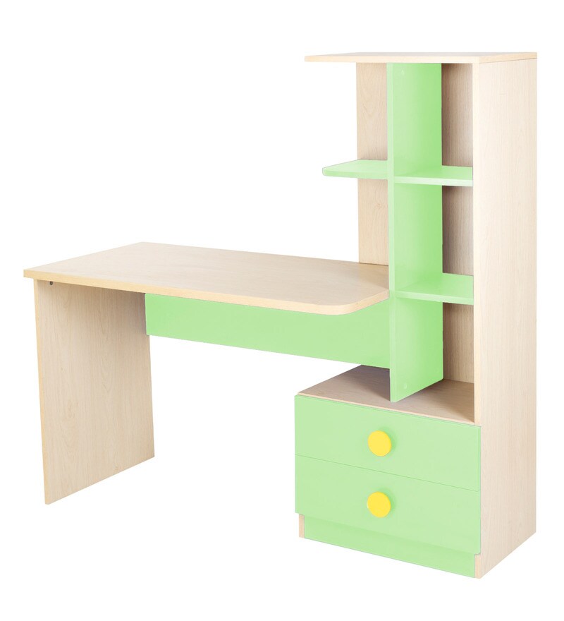 Buy Champion Study Table in Green by CasaCraft Online Kids Study