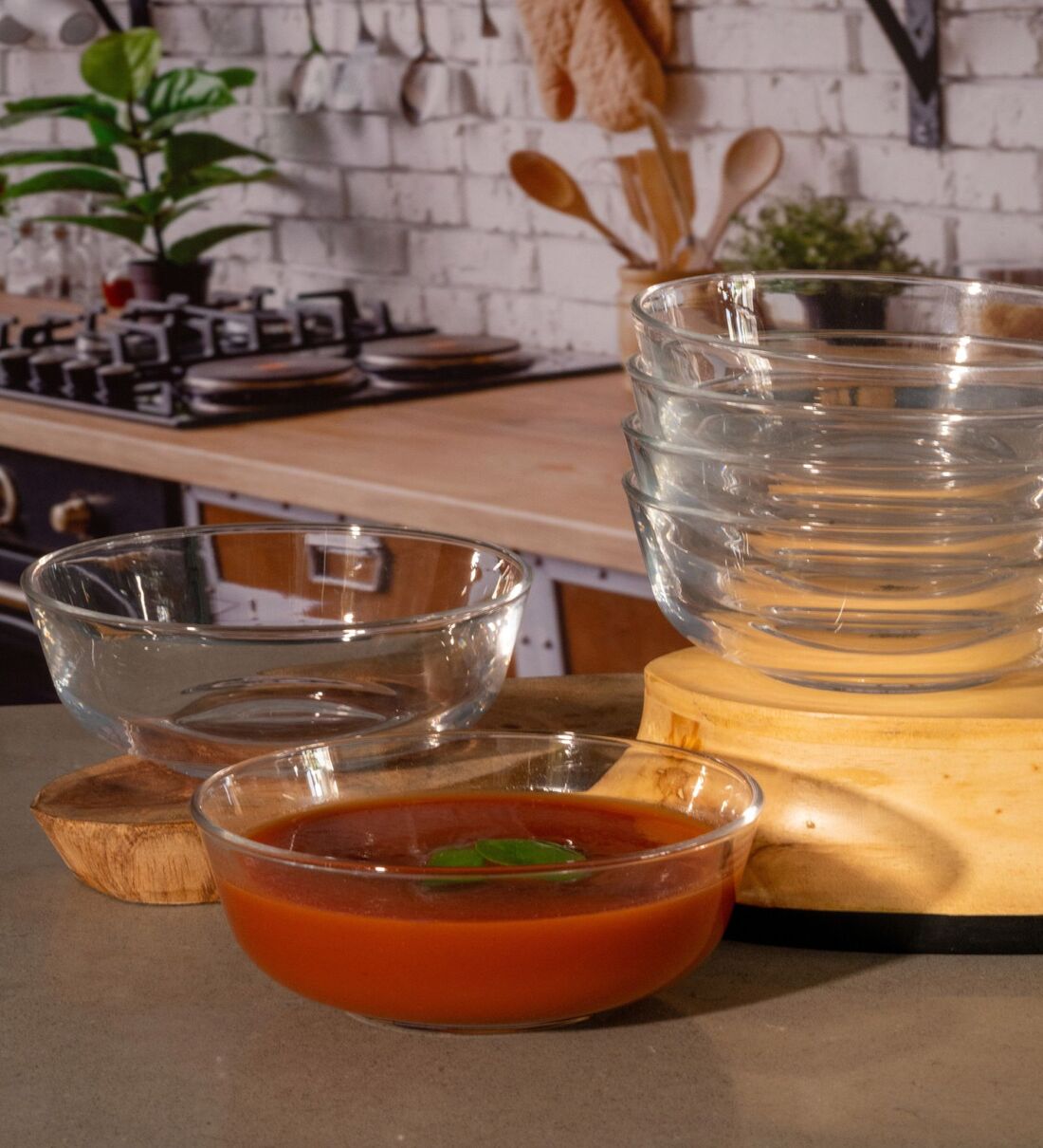 Buy Classic Glass Dinner Bowl (Set of 6) by Goodhomes at 60 OFF by