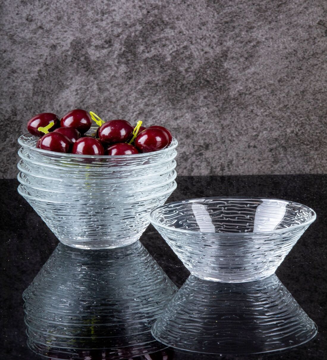 Buy Classic Glass Dinner Bowl (Set of 6) by Goodhomes at 50 OFF by