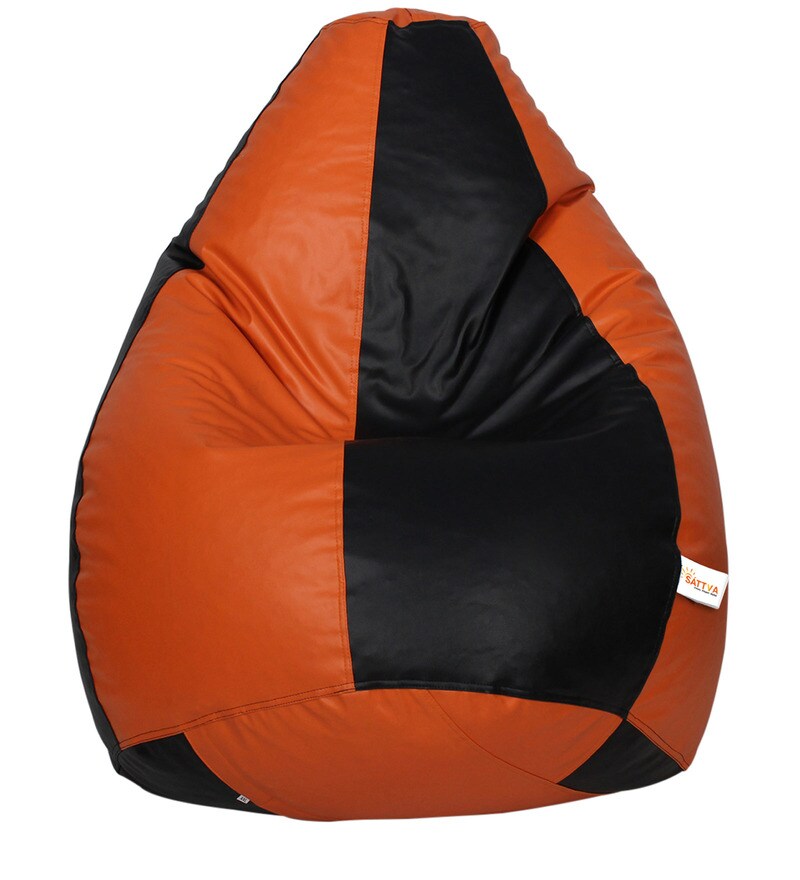 Style HomeZ Black XXL Classic Bean Bag Cover (Without Beans) by Style