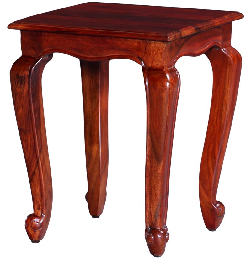 Buy Clifford Solid Wood End Table in Honey Oak Finish by Amberville