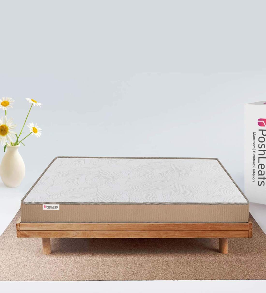 Buy Copper Orthopedic 5 inch Memory Foam Single Mattress Online