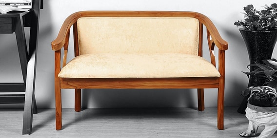 Teak Wood Sofa Buy Teak Wood Sofa Online In India Best Price Pepperfry