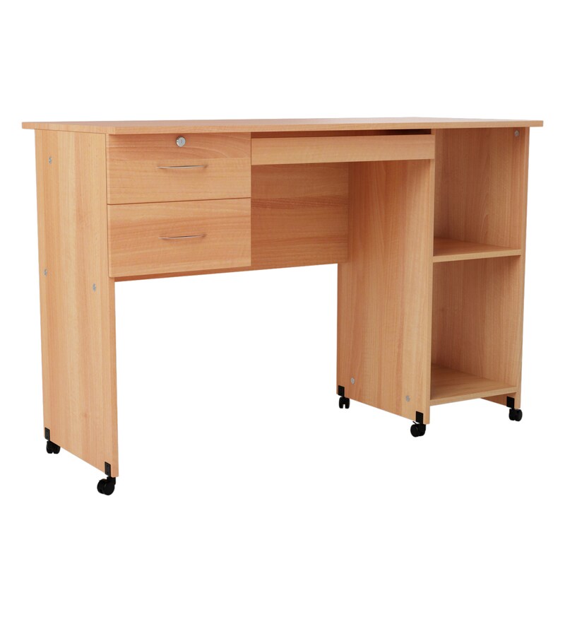 Buy Companion Computer Table in Honey Colour by Godrej Interio Online Computer Tables Tables