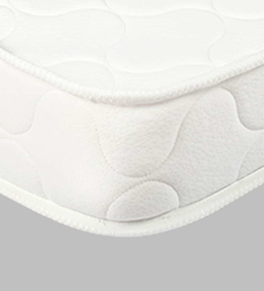 Buy Cumulus Orthopedic 8 inch HR Foam King Size Mattress in White Colour Online King Size Foam
