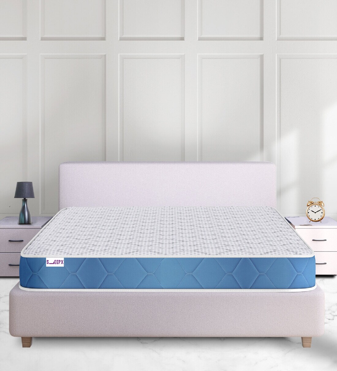 Buy Curve 75 Length 6 inch Foam King Size Mattress at 100 OFF by