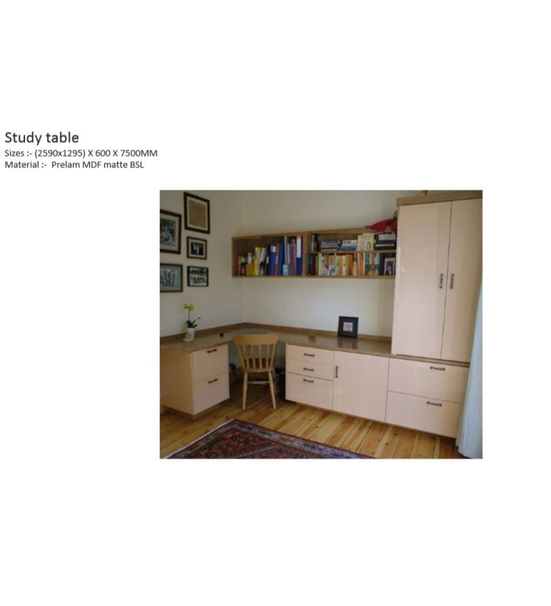 Buy Customized Modular Study Table for Jayashree Online - Modular ...