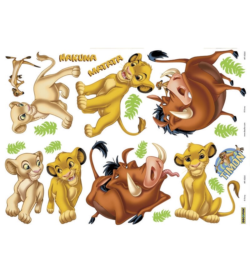 Decofun Lion King Wall Sticker by Decofun Online Kids Wall Stickers