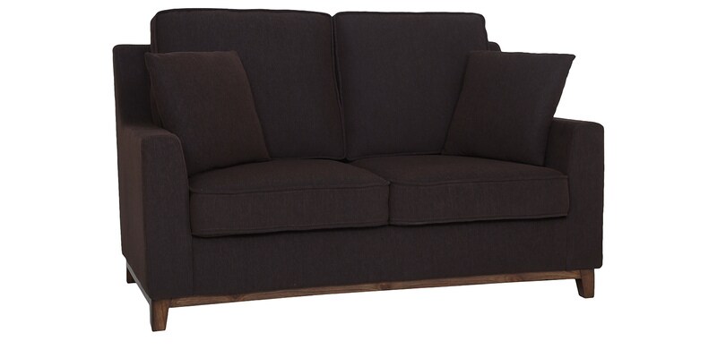 Buy Diego 2 Seater Sofa In Chestnut Brown Colour By Woodsworth