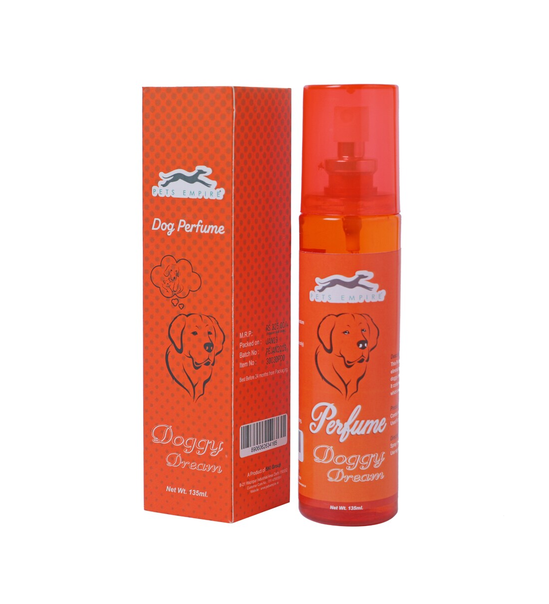 Buy Doggy Dreams 135ml Dog Pet Perfume Online Discontinued old