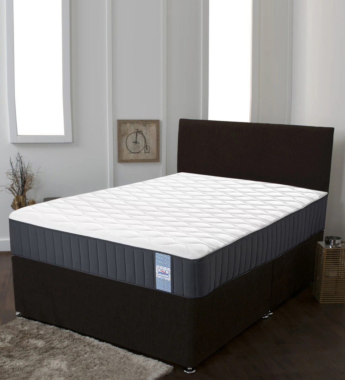 Buy Dreamer 8 Inch Pocketed Spring King Size Mattress with Zero Partner